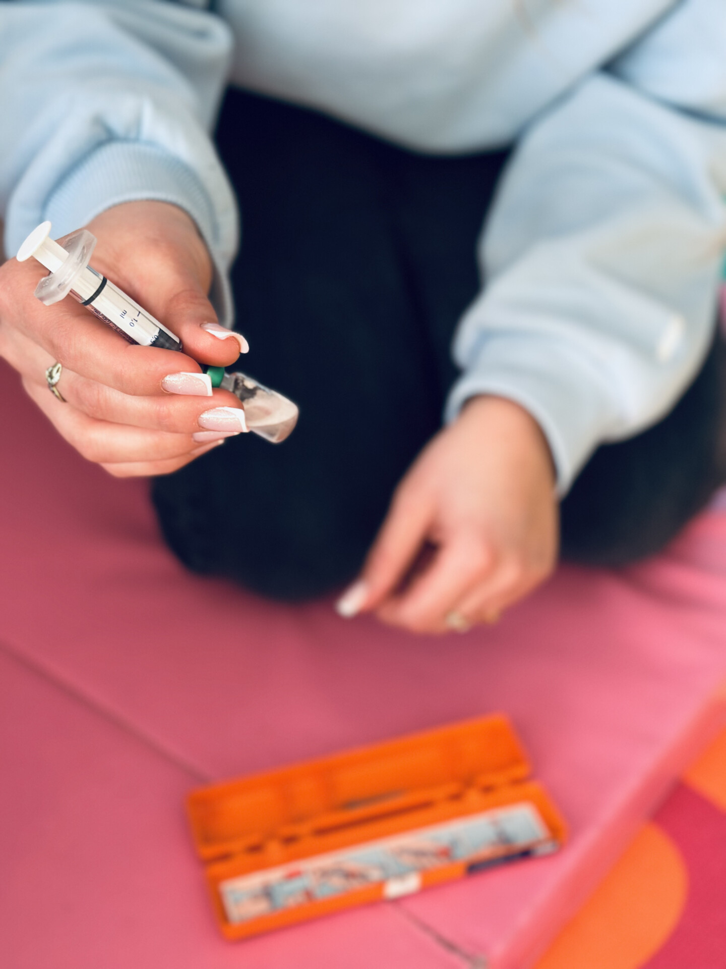 Instruktor LINKMED prowadzi szkolenie