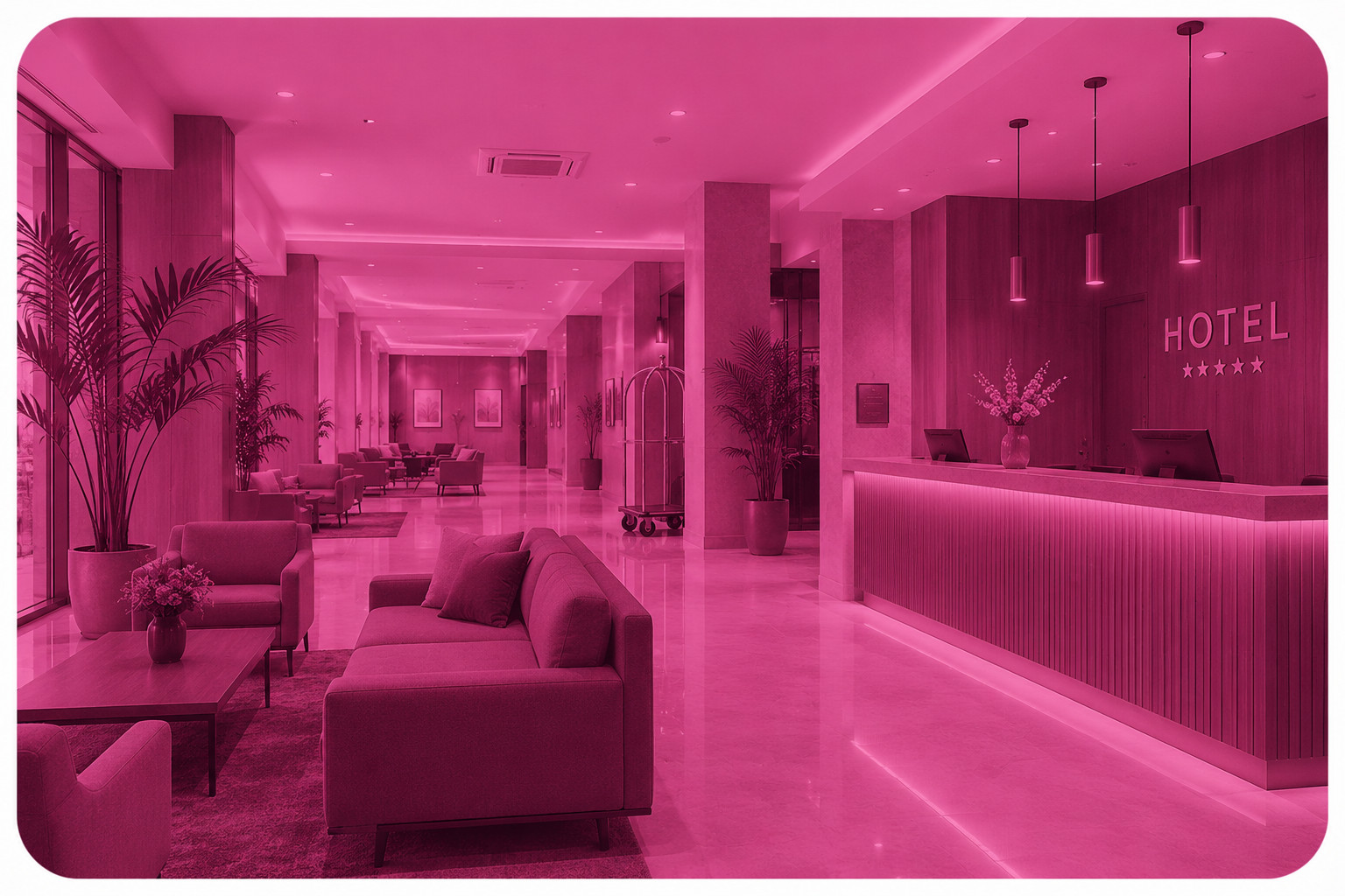 Ćwiczenie postępowania z gościem hotelowym